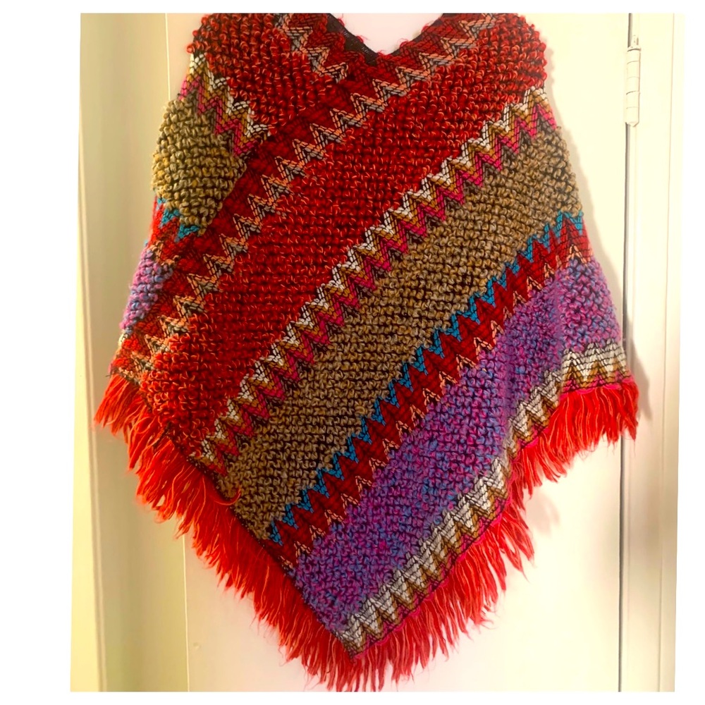 RAINBOW PONCHO